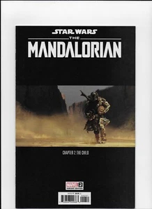 The Mandalorian # 2 Concept Art Cover Star Wars 1st Print Marvel Comics - Imagen 1 de 1