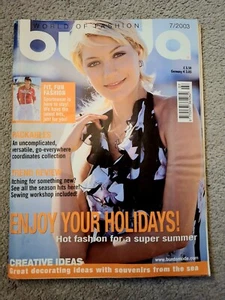 Burda VINTAGE Sewing Pattern Magazine July 2003 - Picture 1 of 3