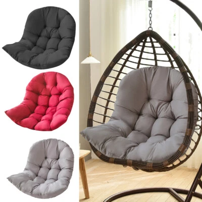 OUTDOOR-SELECTION Garden Hanging Swing Egg Chair Cushion Pad Replacement Seat Mat Indoor Outdoor