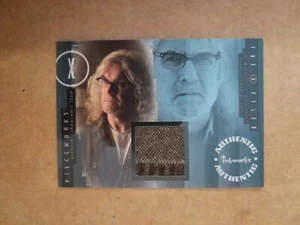 Billy Connolly Pieceworks Card The X Files I Want To Believe PW-5 Inkworks 2008 - Picture 1 of 2