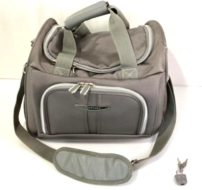 Delsey Bolso de Mano Gris Fin de Semana Viaje Noche Correa para el Hombro con Llave de Bloqueo Foto 1 de 4