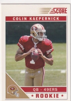 2011 SCORE RC COLIN KAEPERNICK ROOKIE SAN FRANCISCO 49ERS BZ-3870 - Image 1 of 2