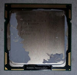 Intel Core i7 870 2.93GHz Socket LGA1156 Desktop CPU SLBJG Processor CPU Used - Picture 1 of 2