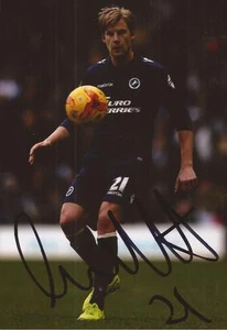 MILLWALL: DAN HARDING FOTO AZIONE FIRMATA 6x4 + certificato di autenticità - Foto 1 di 1