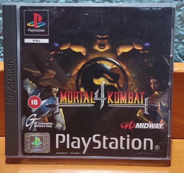 Ps1 Game Mortal Kombat 4