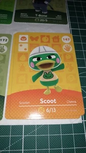 Animal Crossing Amiibo Karten Serie 2 147 Scoot Helmut - Picture 1 of 1