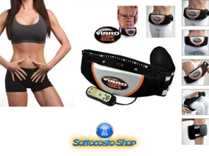 FASCIA DIMAGRANTE MASSAGGIANTE VIBRANTE VIBRO SHAPE CALORE PALESTRA ADDOMINALI - Foto 1 di 3