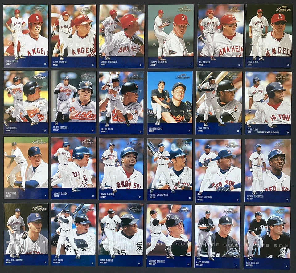2003 Playoff Prestige - Baseball Cards - Complete Your Set - You U Pick - Image 1 of 1