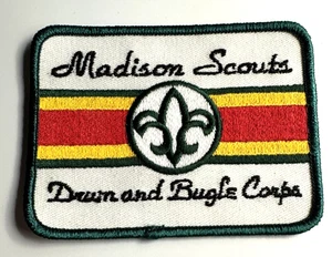 Madison Scouts Drum & Bugle Corps bestickter Aufnäher 3x4 neu/unbenutzt DCI - Bild 1 von 3