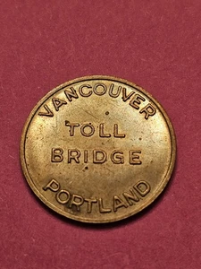 VANCOUVER PORTLAND MAUTBRÜCKE MARKE AUS DEN 1960er JAHREN VZ-AU BLÄULICHE TÖNUNG KOSTENLOSER VERSAND - Bild 1 von 2