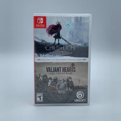 CHILD OF LIGHT VALIANT HEARTS BUNDLE NINTENDO SWITCH: NEW / SEALED - Image 1 of 2