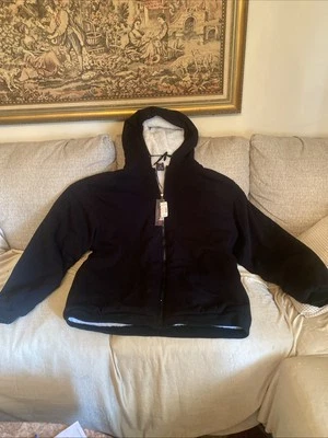 Kenpo New Men Heavyweight Fleece Full-Zip Size 4XL Hooded Sweatshirt Jacket - Image 1 of 4