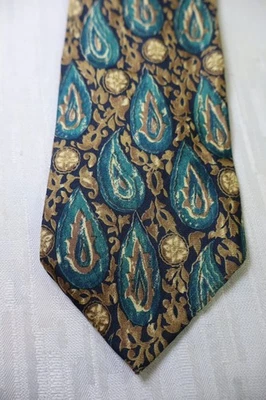 Corbata Les Copains 100% seda hecha en Italia vintage Foto 1 de 4