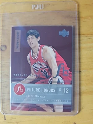 Cuadro de honor de cubierta superior 2003-04 - Future Honors Kirk Hinrich #91/2999 (RC) Foto 1 de 2