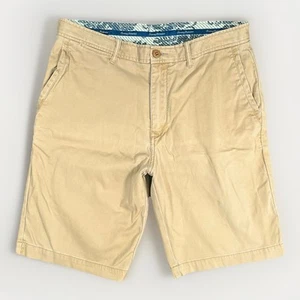 Tommy Bahama Chino Shorts Mens Tan Fine Corduroy Stretch Beach Size 33 - Picture 1 of 10