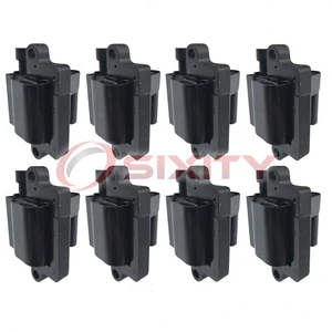 8 pc Hitachi Ignition Coils for 2003-2006 Cadillac Escalade ESV 6.0L V8 fx - Picture 1 of 5