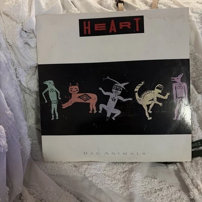 Heart Bad Animals 1987 Capitol Records LP PJ-12546 Vinyl Has Some Scratches - Image 1 of 2