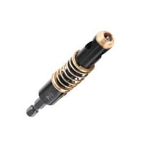 1/4" Hex Shank Wood Plastic Self-Centering Hole Puncher Drill Bit Hinge Tool D - Picture 1 of 19