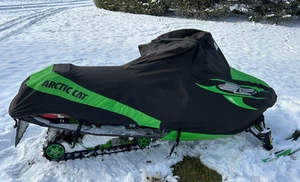 Arctic Cat 2004 Z ZR Snowmobile DLX Cover AC Green/Black 3639-281 - Picture 1 of 7