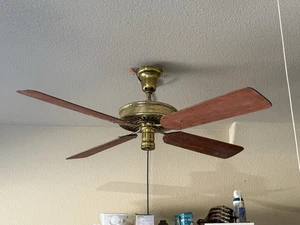 Antique 57” Emerson Longnose ceiling fan - Runs - SOLD AS IS - Picture 1 of 2