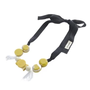 ENFOLD COLLAR CINTA AMARILLO AMARILLO NEGRO NEGRO - Imagen 1 de 7