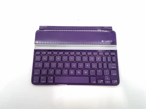 Logitech Mini Wireless Keyboard Ultrathin Bluetooth Purple - Defective - Picture 1 of 5