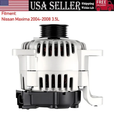Genuine Alternator 120Amp For 2004-2008 Nissan Maxima 3.5L 23100-7Y020 / 11017 - Imagem 1 de 4