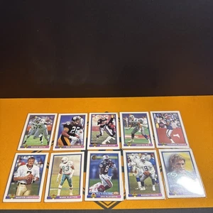 10 Karten 1991 Bowman Football Lot - Bild 1 von 11
