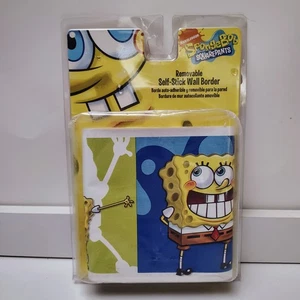 Spongebob Squarepants Removable Self Stick Wall Border " New " 2008 Viacom - Picture 1 of 5