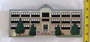 Vtg 1994 Hometown Collectibles Wooden “CENTRAL CATHOLIC HIGH SCHOOL” Allentown - Picture 1 of 3