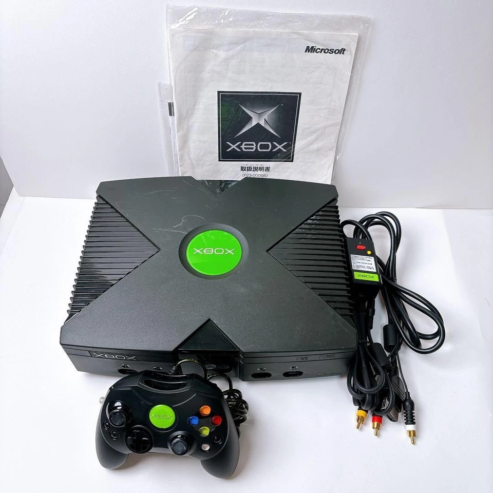 Microsoft Xbox Console 1st Generation Early Model Black Tested - Image 1 of 4