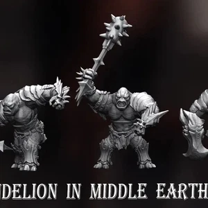 Olog's of the North Mountain | 28mm Tabletop | 3D Print | LOTR - Picture 1 of 24