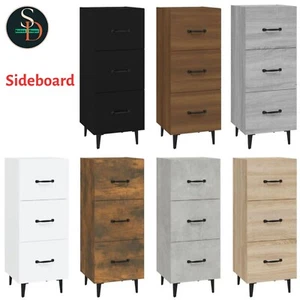 Sideboard Home Storage Side Cabinet Cupboard Highboard Engineered Wood vidaXL - Picture 1 of 43