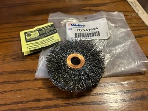 Weiler,  Wire Wheel Brush,  Crimped Steel, 3" diameter,  90114, NEW - Picture 1 of 1