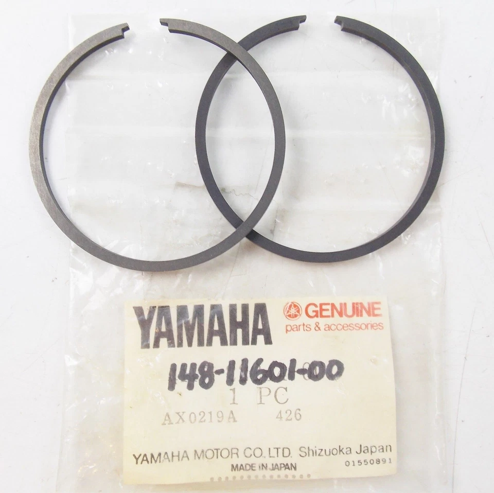 OEM GENUINO 1962 YAMAHA YD1 YD2 YD3 MOTOR PISTÓN ANILLOS STD 148-11601-00 Foto 1 de 1