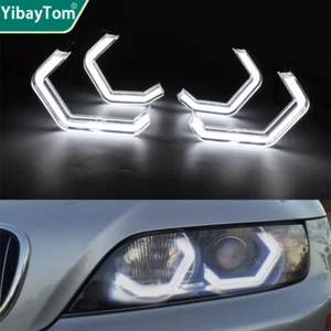 M4 Style LED Angel Eye halo ring for BMW Z3 E36 E37 E38 roadster coupe 1995-2002 - Picture 1 of 11