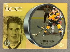 1998-99 McDonalds Upper Deck Ice - #26 Cameron Mann - Boston Bruins