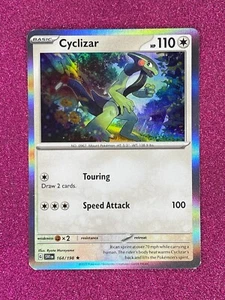 Pokémon TCG Cyclizar Scarlet & Violet Base Set 164/198 Holo Rare S&V NM 2023 - Picture 1 of 2