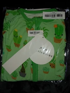 Little Sleepies Succulent Love Zippy One Piece Size 6-12 Months Brand New - Picture 1 of 4