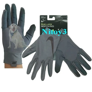 Nike Cold Weather Base Layer Running Gloves- Men Large: 8.5-9 - Picture 1 of 1
