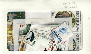 Czechoslovakia ( Ceska ) MNH Complete year set 1999   35 stamps+1 SS - Picture 1 of 1