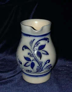 Blue White Wine Jug pitcher, Gres D’Alsace Betschdorf Roger Paul Schmitter VGC - Picture 1 of 4