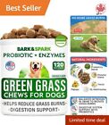 Herbe verte restaurée - traitement de l'urine canine - 120 mâchoires - empêche les taches de brûlure