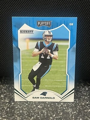 2021 Panini Playoff #157 Sam Darnold Base Card Carolina Panthers Free Shipping - Image 1 of 2