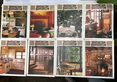 American Bungalow Magazine Lot of 8  2008-2009 Issues 57, to 64 Craftsman Homes Foto 1 de 4