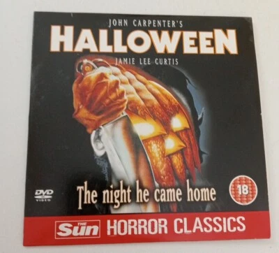 John Carpenter's Halloween. DVD R2. Sun Horror Promo.  Jamie Lee Curtis. - Image 1 of 4