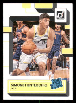 2022-23 Panini Chronicles #198 Simone Fontecchio/Donruss RR - Image 1 of 2