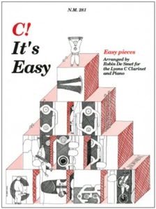 Easy pieces for kids for the Lyons C clarinet and Piano by Robin De Smet__ - Picture 1 of 2
