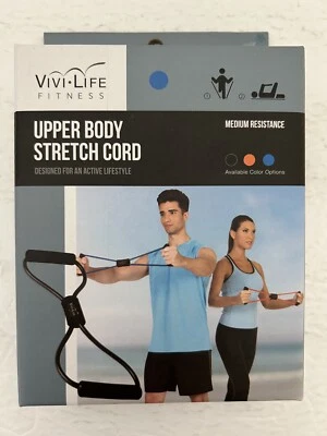 Vivi-Life Fitness Upper Body Blue Stretch Cord *Medium Resistance* - Image 1 of 4