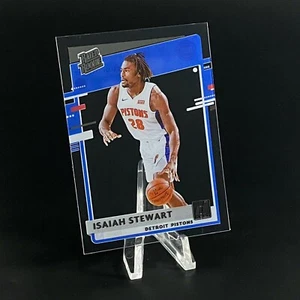 isaiah stewart #62 Rated Rookie 2020-21 Clearly Donruss - RC FRESH PULL - Base - Bild 1 von 2